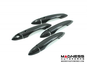 Alfa Romeo Stelvio Exterior Door Handle Set - Carbon Fiber